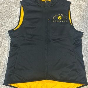 Nike Black & Yellow Pittsburgh Steelers Reversible Vest - Worn Once